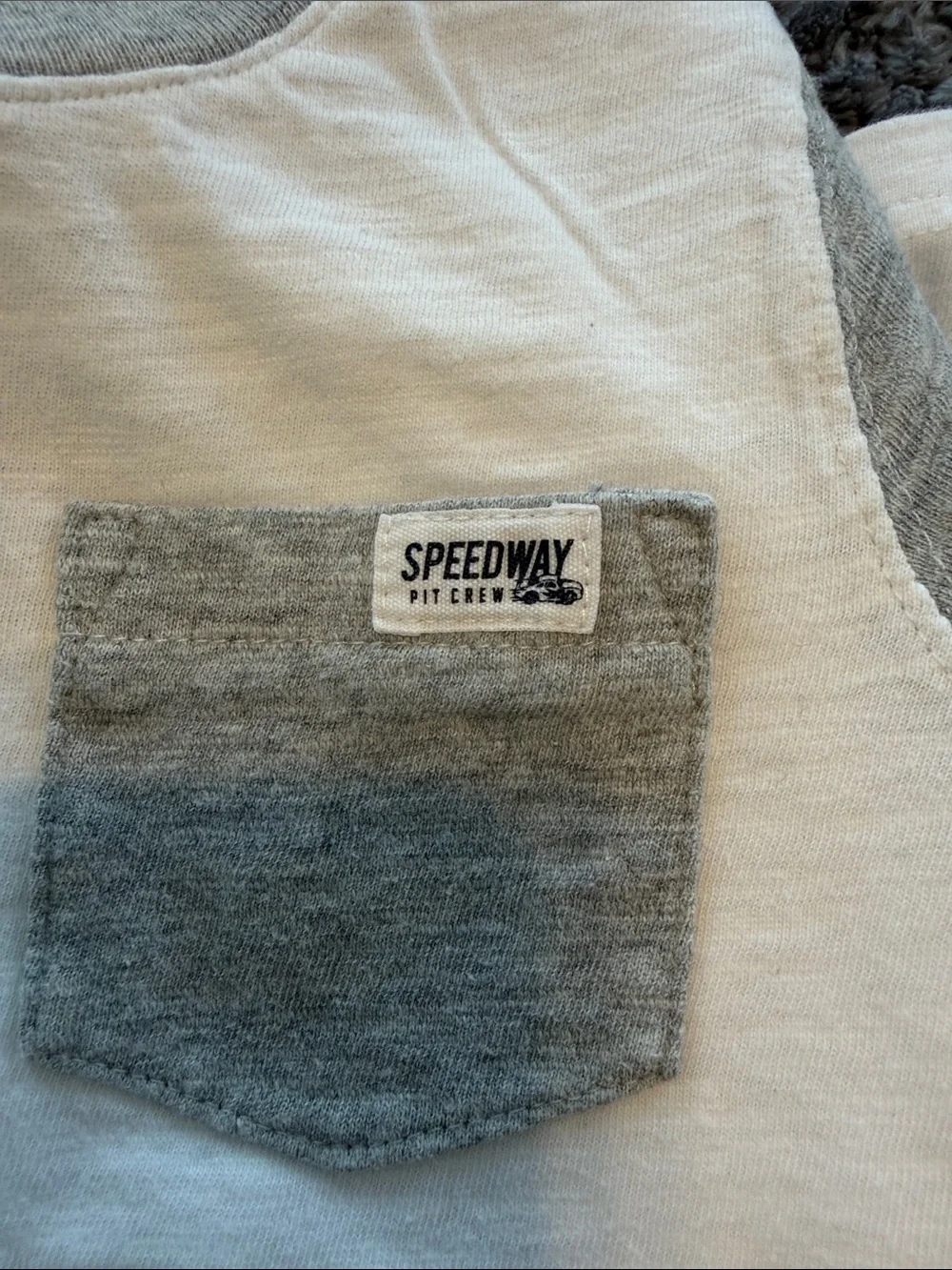 3Pc Carter's Navy & Yellow / Grey & White /Yellow & Grey Long Sleeve shirts